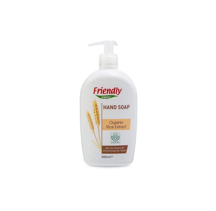 Friendly Organic Sıvı El Sabunu Pirinç Ekstraktı - 500 ml