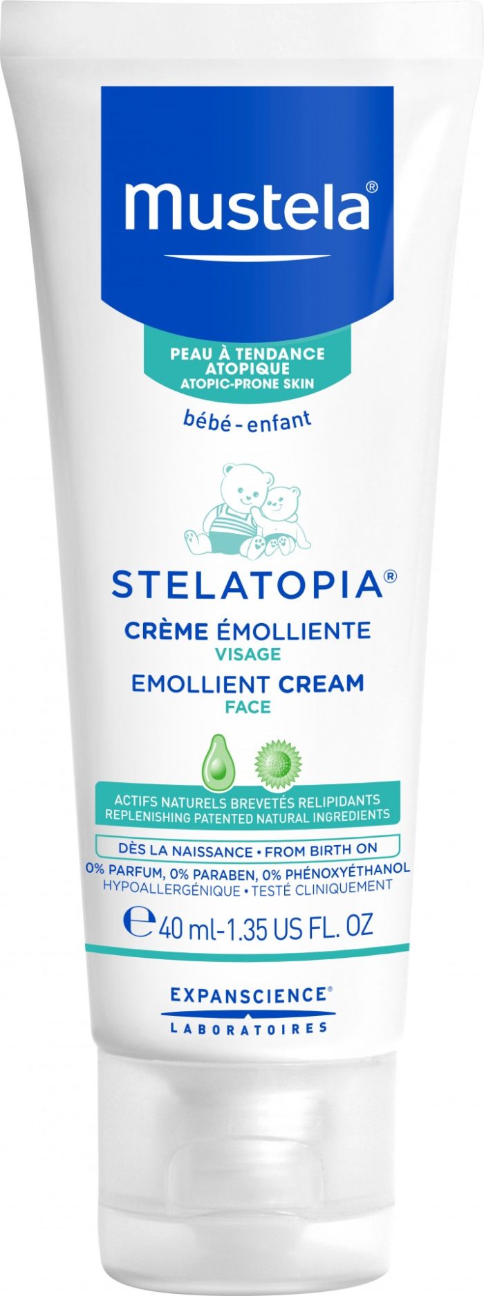 Mustela Stelatopia Emolyent Yüz Kremi 40 ml