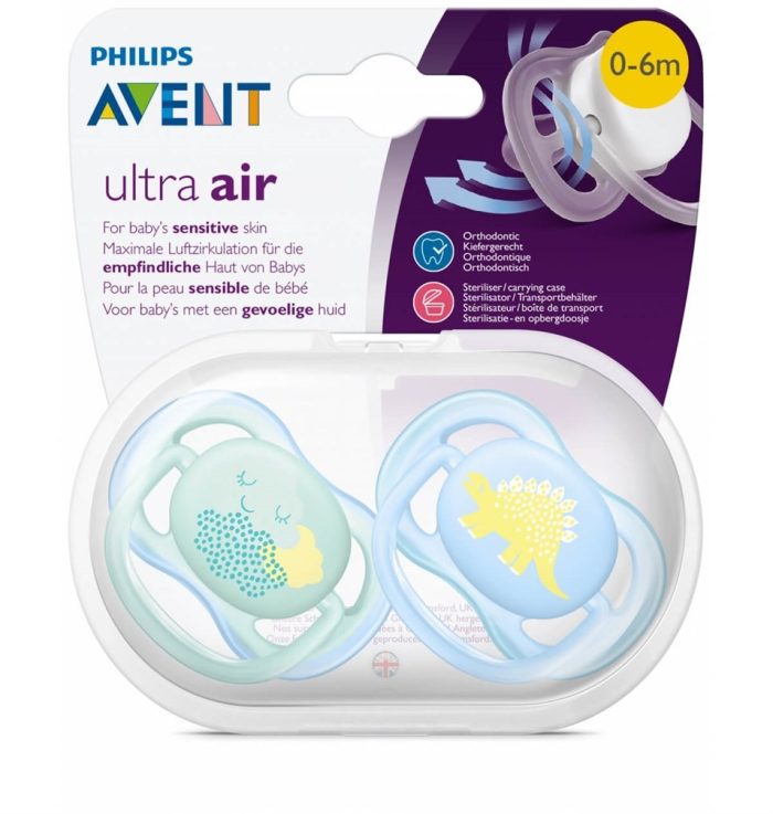 Philips Avent Ultra Air Emzik 0-6 Ay Erkek - Desenli